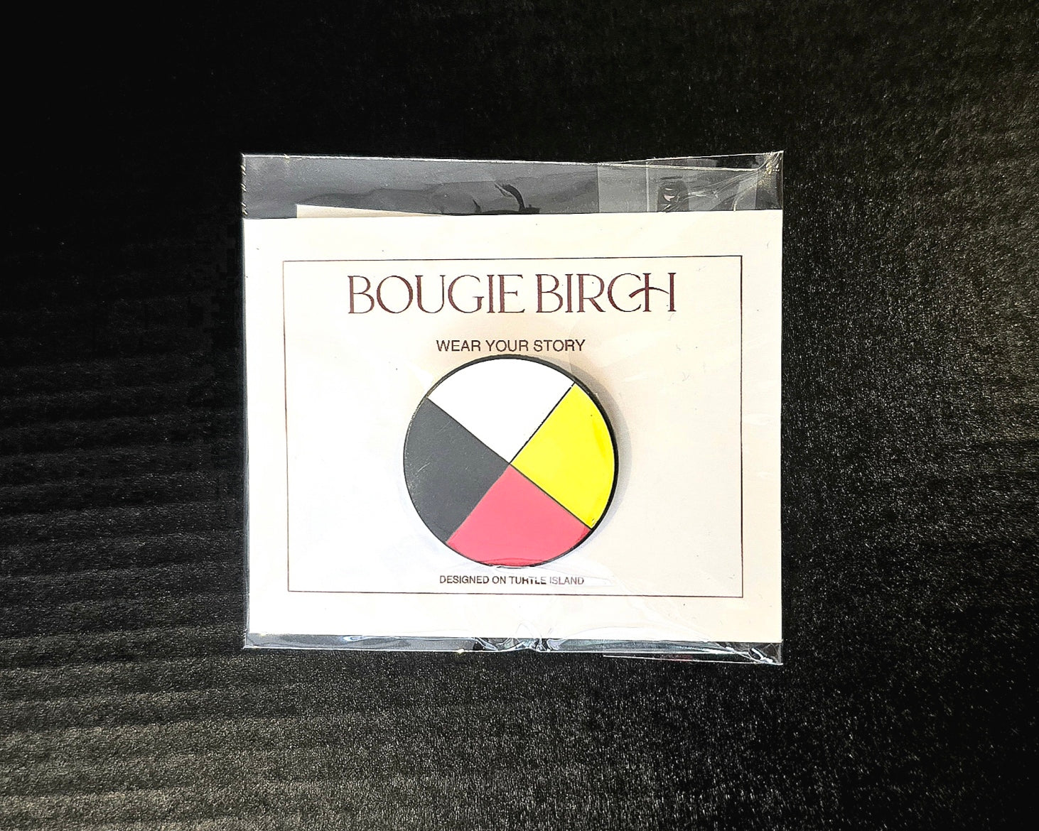Medicine Wheel Acrylic Pin